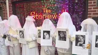 Memorial held at Stonewall Inn for Trans Remembrance, Col. shooting