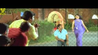 Humourous scene with vilans batch and namitha-Gemini