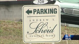 Pennsylvania State Board of Funeral Directors temporarily suspends Andrew Scheid's licenses