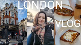 VLOG. Уехала в Лондон, где остановилась, вкусные кафе, красивые места, шопинг в Primark 🖤