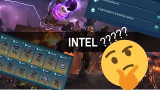 War Robots 워로봇:인텔(INTEL) 이란? 워로봇 가이드 2편