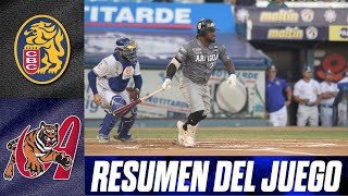 Resumen del juego Leones del Caracas vs Tigres de Aragua | 23 de diciembre 2024