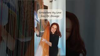 Somewhere My Love Lara's Theme from Dr. Zhivago | harp cover