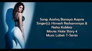 Ashiq banaya apney | hate story 4 | with lyrics | english meaning