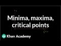 Critical points introduction | AP Calculus AB | Khan Academy