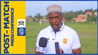 Post-match press conference: Mbarara City FC Vs KCCA FC (#StarTimesUPL).