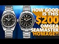 How GOOD Is This $200 OMEGA SEAMASTER Homage?! | Ingersoll Scovill I05005 Review