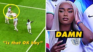 Bukayo Saka girlfriend reaction 😲 to Saka's goal against Senegal