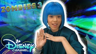 Becoming A-Li  |Kyra Tantao Hair & Makeup Timelapse | ZOMBIES 3 | BTS | @disneychannel
