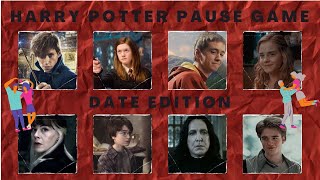 DATE EDITION 🕊️🌷| HARRY POTTER PAUSE GAME | harrypottah