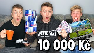 KDO VYDRŽÍ NEJDÉLE HRÁT FORTNITE?! VÝHRA 10 000 Kč! 😱🤩