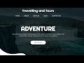 Building a Travel and Tour Website from Scratch with HTML, CSS, and JavaScript | Source code