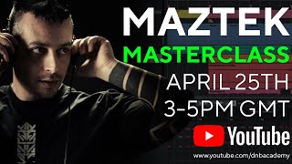 Maztek DNB Masterclass + Q\u0026A - Track Breakdown: Arps and Stuff