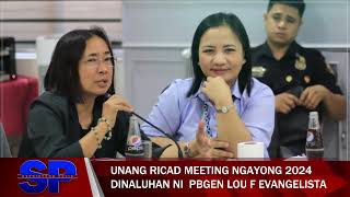 UNANG RICAD MEETING NGAYONG 2024 DINALUHAN NI PBGEN LOU F EVANGELISTA