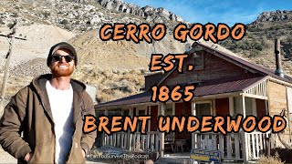 Owner of Cerro Gordo: original boomtown silver mine, established in 1865 | Brent Underwood