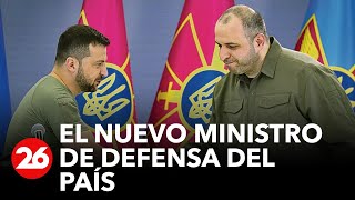 Zelenski presentó al nuevo Ministro de Defensa de Ucrania | #26Global