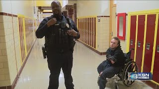 Wichita school resource officer gets student new wheelchair