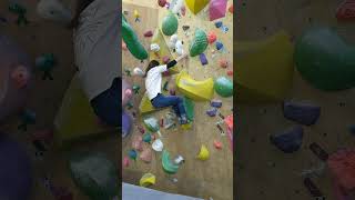 ついに1級！年始早々、記録を更新しました。今年もよろしくお願いします😄 #shorts #bouldering #ボルダリング女子