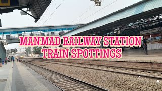 Manmad Railway station train spottings