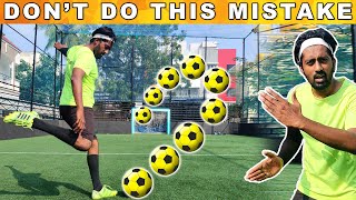 How to Curl Kick a Football | Step By Step Tutorial in Tamil | PRSOCCERART