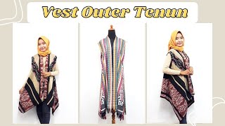 Cardigan Tenun Luaran Baju Polos | 0858 7782 1413