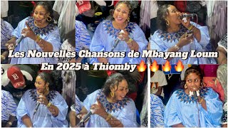 Mbayang Loum séme une ambiance de feu  à Thiomby avec ses nouvelles chansons le 23 Janvier 2025