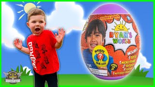 Ryan's World Purple Mystery Surprise Egg Hide and Seek with Gus Combo and Ryan | Odin's Play Time