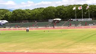 20180825 第6回全国高等学校陸上競技選抜大会 男子 300mH 予選 6組