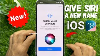 How to Give Siri a New Name with iOS 18 | Personalize Your Assistant!