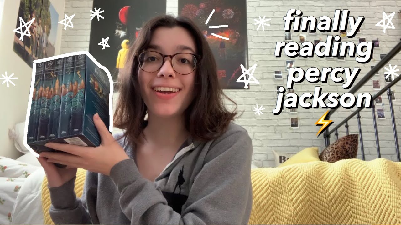 Reading Percy Jackson For The First Time! ⚡️ | Reading Vlog - YouTube