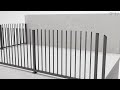 aire aluminium balustrade system by glass outlet