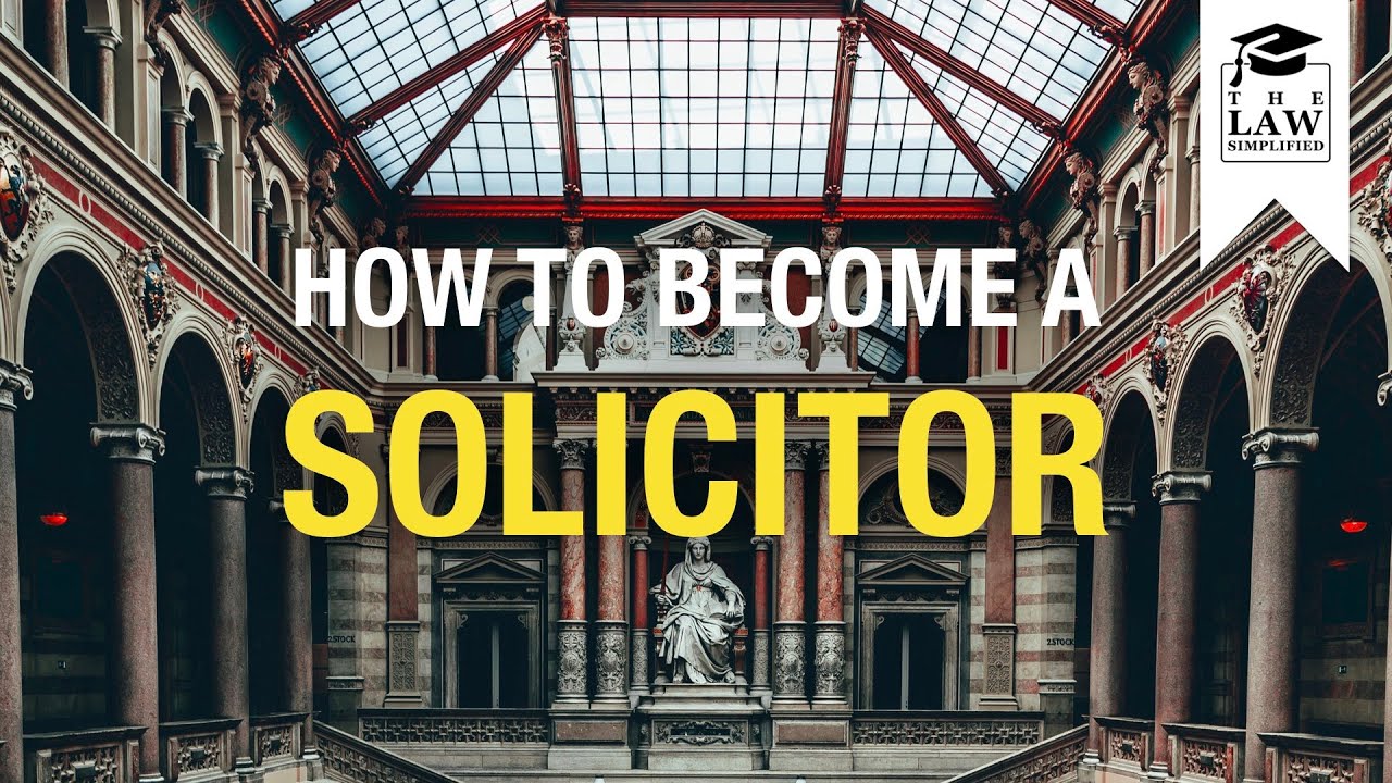 How To Become A Solicitor - YouTube