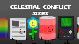 Celestial Conflict Sizes