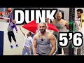 5’6 DUNK Training With PRO TRAINER! (Feat: @Alukadub)