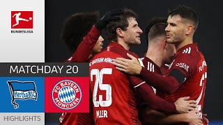 Hertha Berlin - FC Bayern München 1-4 | Highlights | Matchday 20 – Bundesliga 2021/22