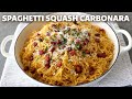 Spaghetti Squash Carbonara | Food Wishes