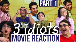 3 IDIOTS Movie Reaction | Part 1 | Aamir Khan | Madhavan | Sharman Joshi | Kareena Kapoor | Rancho?