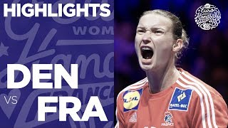 Denmark vs France | Main Round | Highlights | Women's EHF EURO 2018