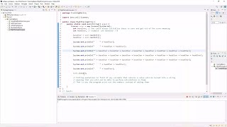 Java Lab: Right-Facing Arrow