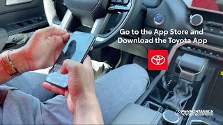 How to Set Up Toyota Connected Services | Performance Toyota Bountiful