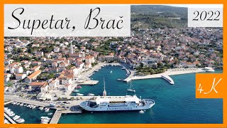 🇭🇷 Supetar | Brač | Croatia | 2022 | 4K | Drone 🇭🇷