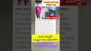 పాపం చిన్నారి.ఐదేళ్లుగా పాలు నీళ్లే ఆహారం #trending #reels#sad #shorts#short#viralvideo #youtube#fyp