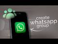 How to Create WhatsApp Group in iPhone (tutorial)