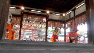 2012八坂神社節分祭「弥栄雅楽会奉納舞楽」