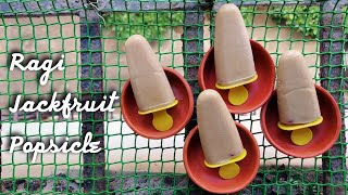 Ragi Jackfruit Popsicle - ராகீ பலாப்பழம் பாப்ஸிகல் -  Healthy Dessert - With English Subtitles