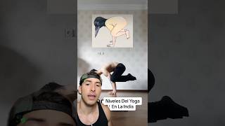 Las Posturas Del Yoga En La India #fitness #india #viral