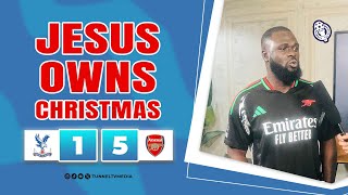 Jesus owns Christmas ( Abdulmaleek ) | Crystal Palace 1-5 Arsenal