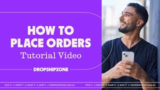 How Place Orders (for Retailer portal)