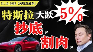 美股止跌，开启反弹模式？特斯拉逆势大跌5%要凉凉？还有救吗？英伟达危险？【美股直通车】2023.10.31 #sam谈美股 #美股分析 #tsla #nvda #特斯拉