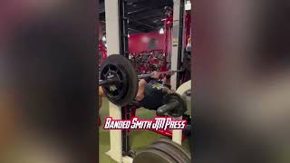 Smith machine banded JM press